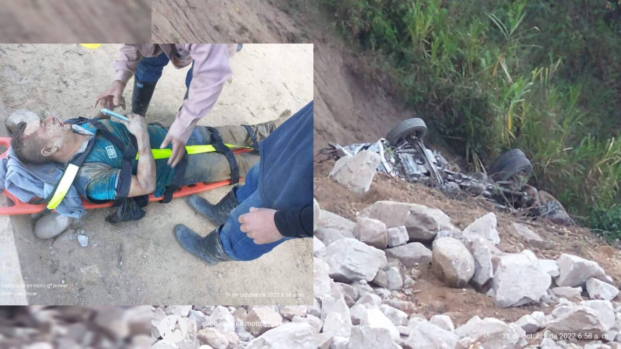 Esta vía donde sucedió la tragedia estaba cerrada desde hace algunos días.