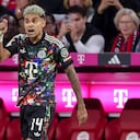 Luis Díaz en el Bayern Múnich con particular camiseta