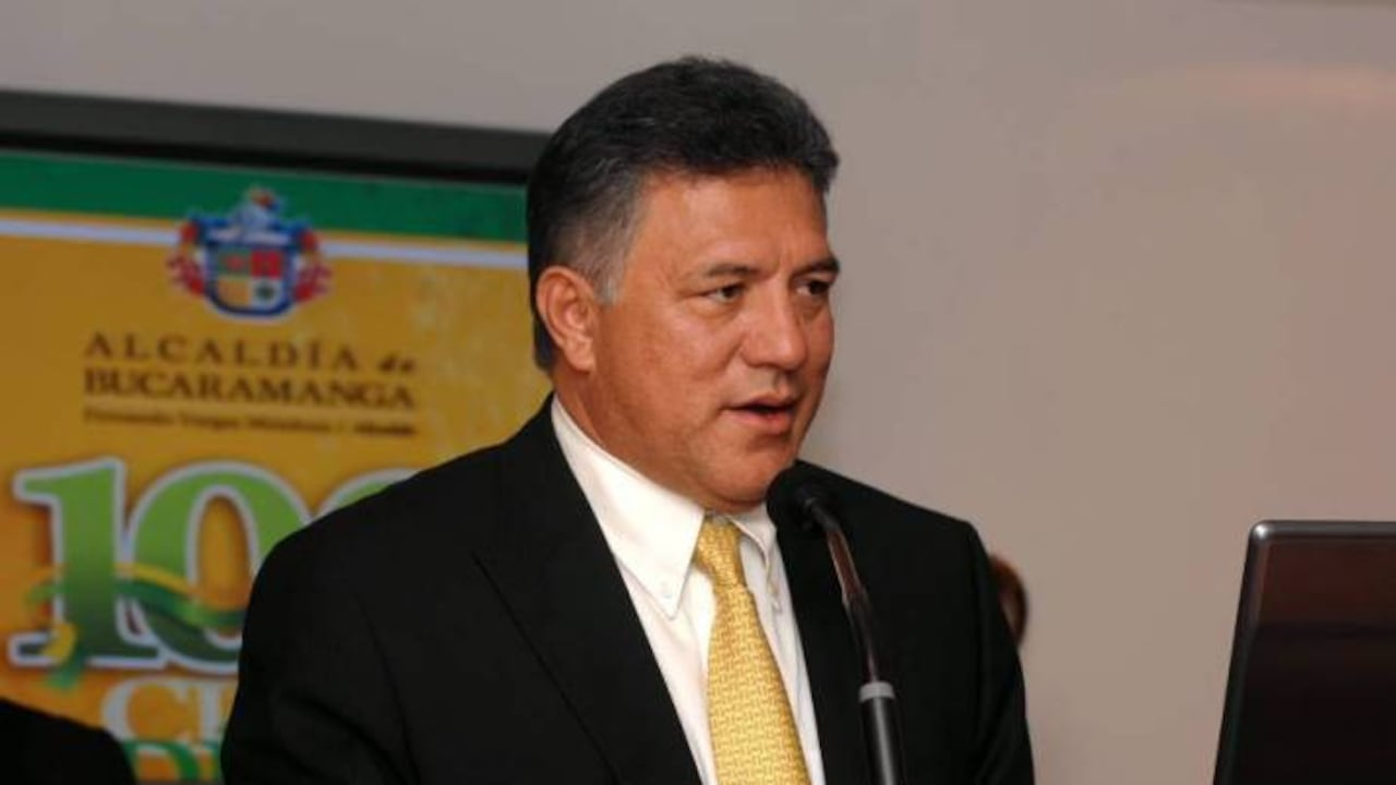 Fernando Vargas Mendoza, exalcalde de Bucaramanga.