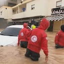 Inundaciones en Libia