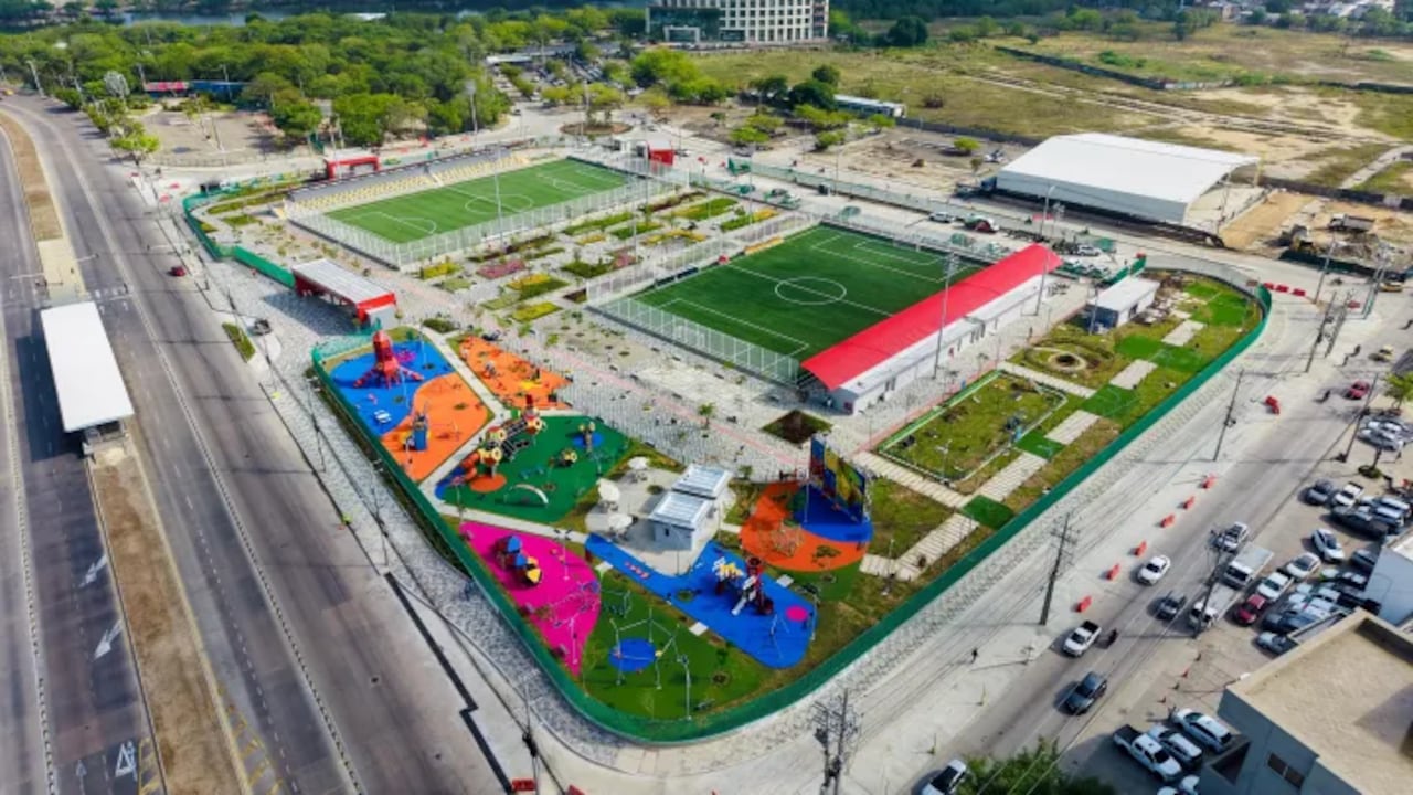 Inauguración de megacomplejo deportivo en Cartagena.