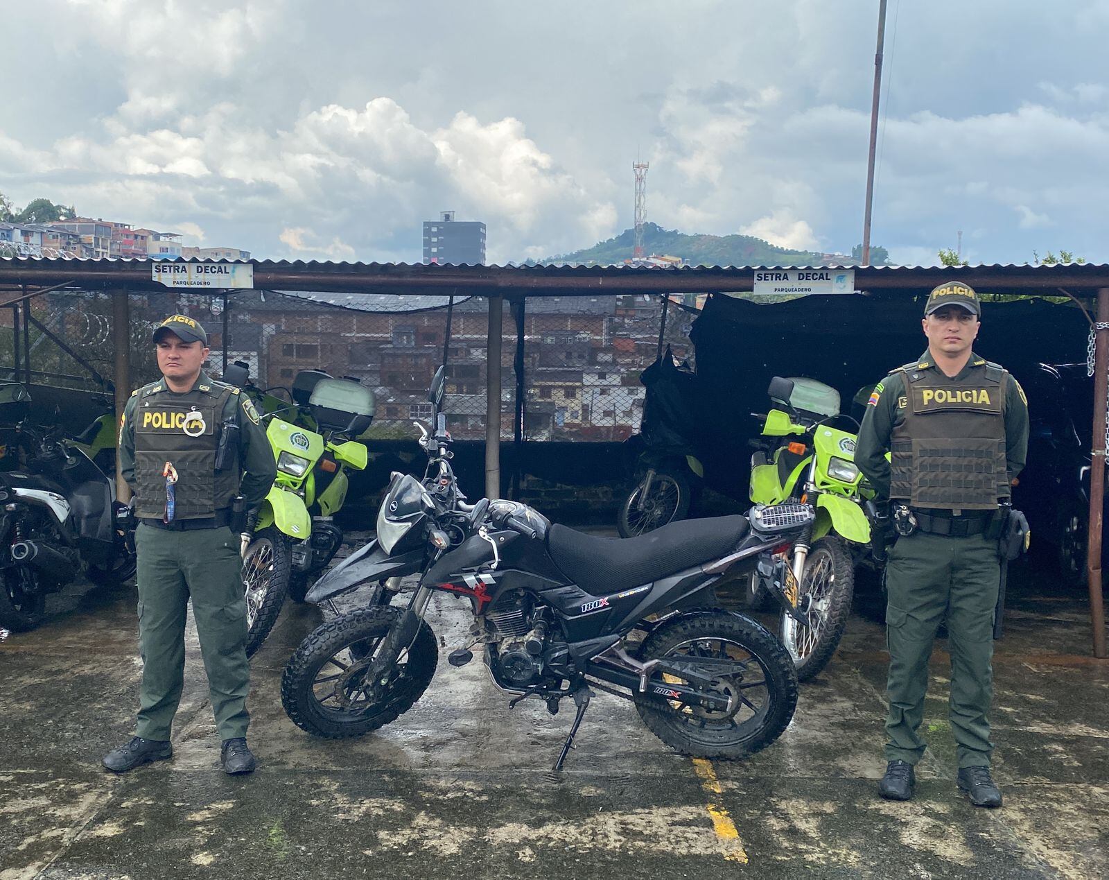 Las acciones para la identificación de automotores permitió recuperar en el municipio de Chinchiná una motocicleta Suzuki modelo 2009