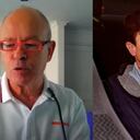 De izquierda a derecha el abogado Gustavo Salazar y su cliente Fabio Ochoa Vásquez.