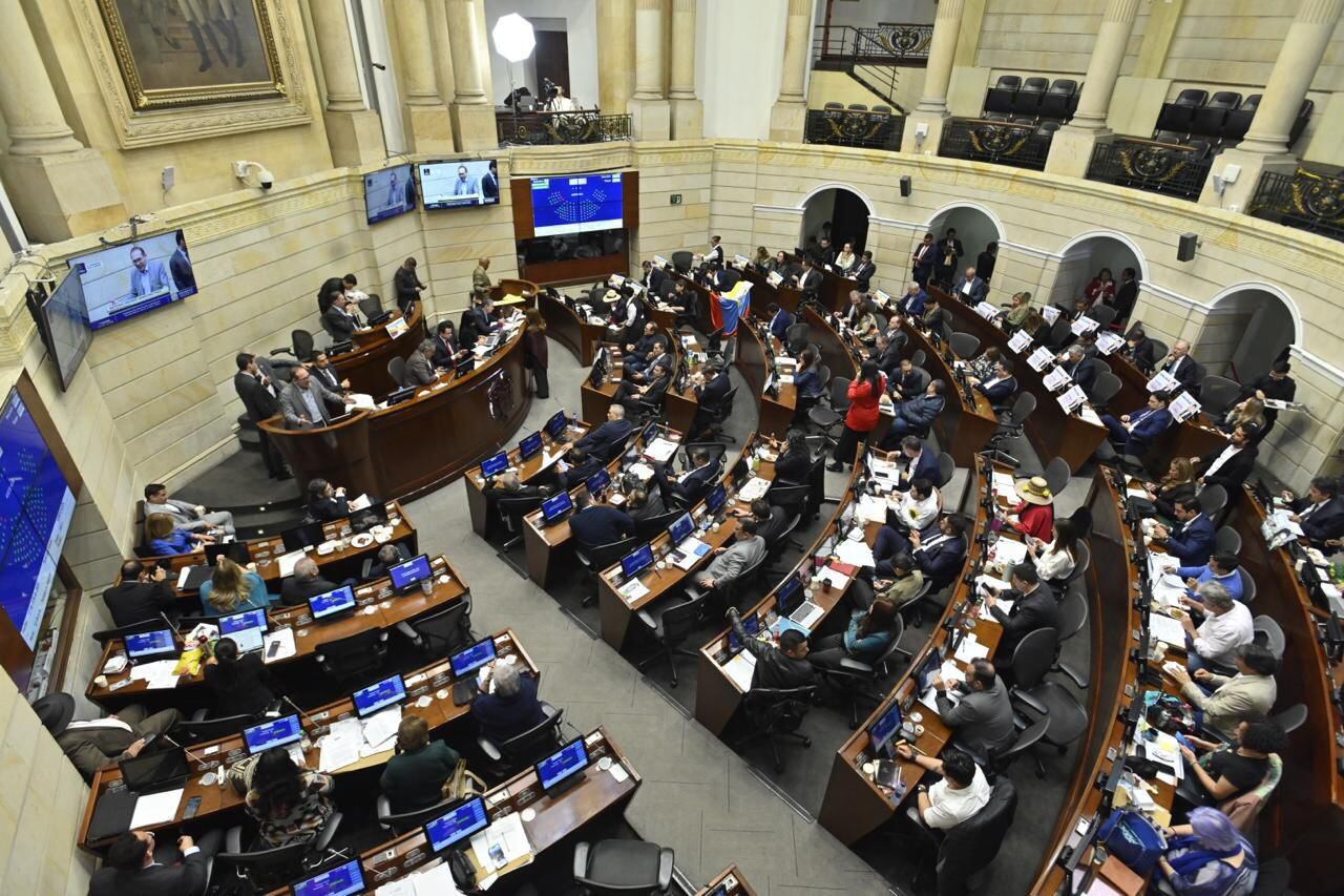 Plenaria del Senado de este 17 de junio.