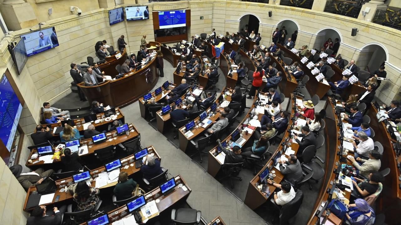 Plenaria del Senado.