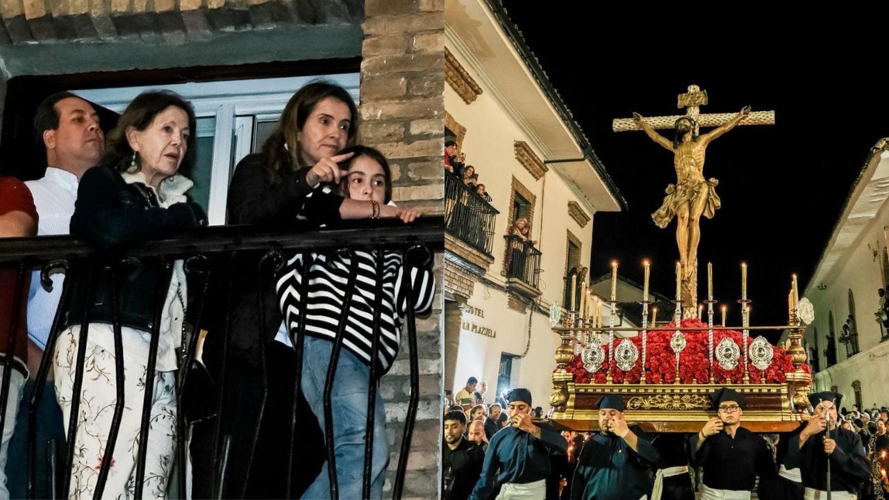 Paloma Valencia participó de la procesión de la Veracruz que se realiza en Popayán.