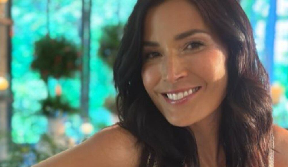 La actriz suele mostrarse muy feliz y contenta con su familia.