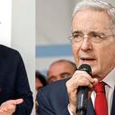 Edward Rodríguez y Álvaro Uribe