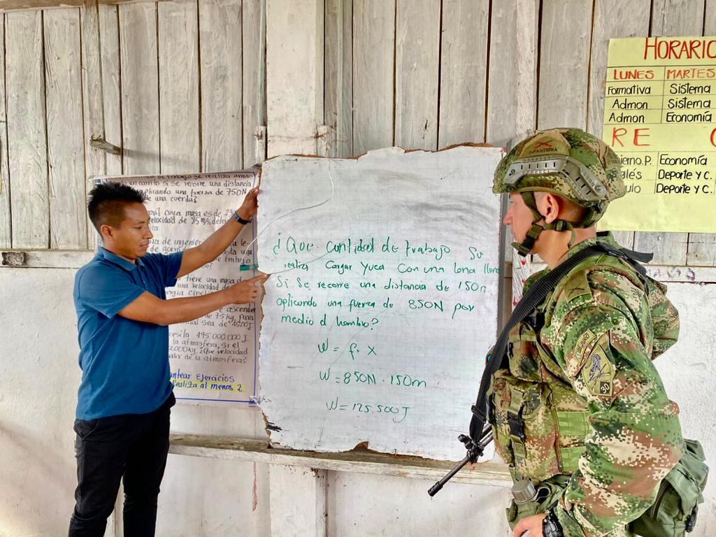Selva de Guaviare, donde habita la comunidad  indígena Makuna