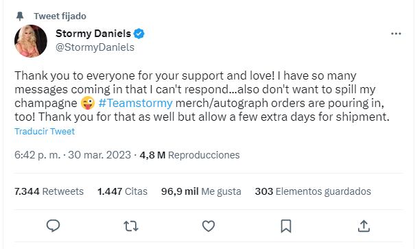 Trino Stormy Daniels