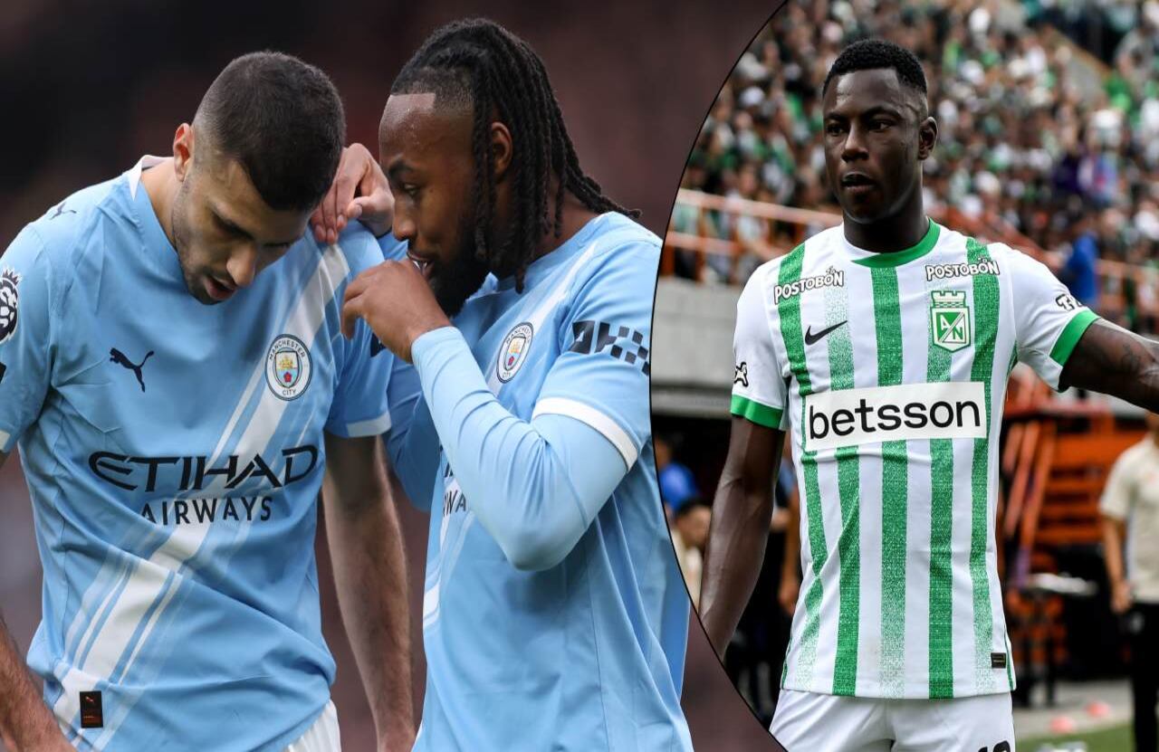 Rodri, Semenyo y Marino Hinestroza.