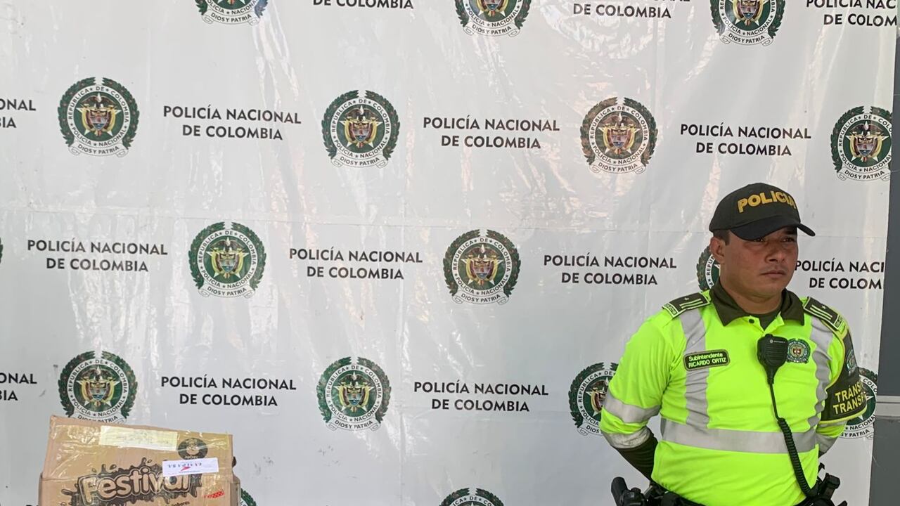 Policía de Tránsito de Barranquilla incautó droga que fue enviada como encomienda