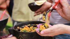 Uno de los espacios que enaltecen el papel de la chagra en las comunidades indígenas es el Encuentro de Saberes y Sabores que el Instituto SINCHI realiza en el municipio de Mitú.