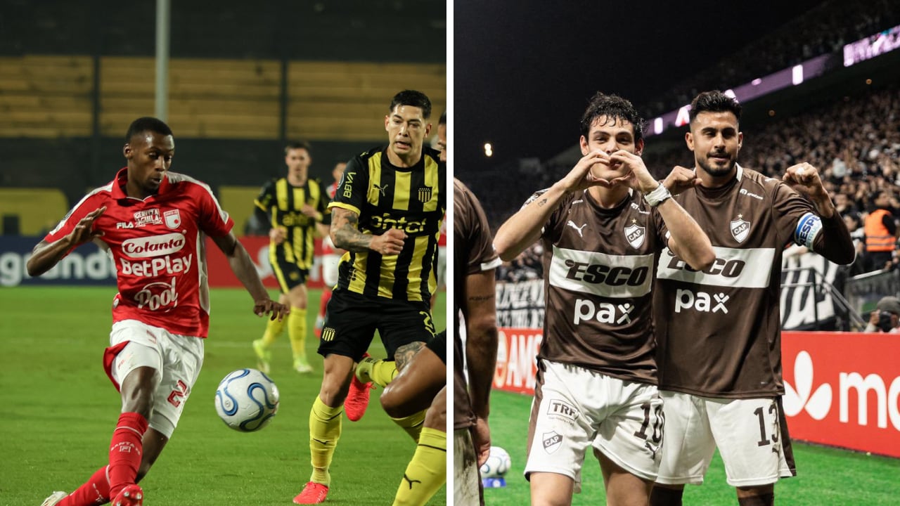 Santa Fe venció a Peñarol, pero queda en Sudamericana porque Platense le ganó a Corinthians en Brasil.