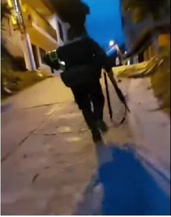 La Policía respondió al ataque armado.