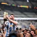 Messi terminó en hombros el partido de su vida en el estadio de Lusail