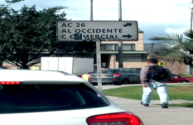 Avenida Boyacá con calle 26. Foto: Archivo SEMANA.
