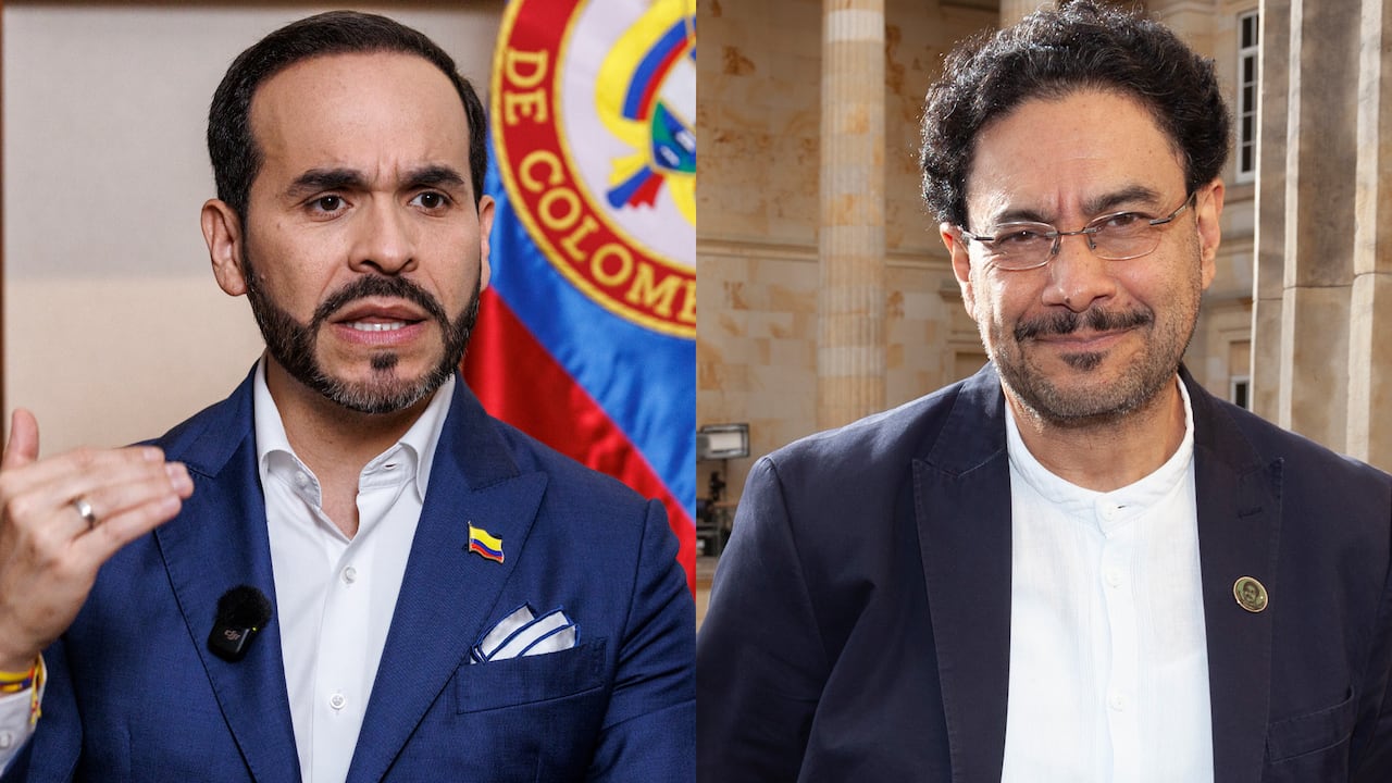 Abelardo de la Espriella e Iván Cepeda, candidatos presidenciales.