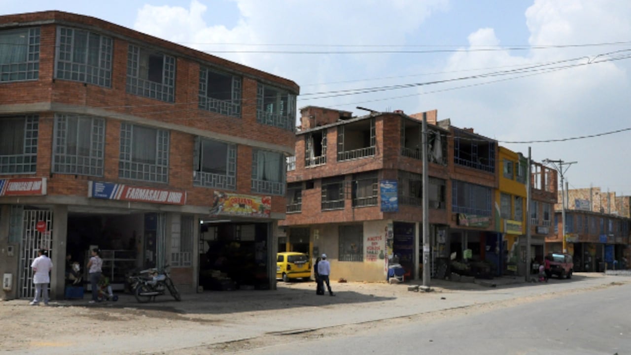 Sector 'Hugo Chávez', ubicado en la localidad de Engativá, en el noroccidente de Bogotá.