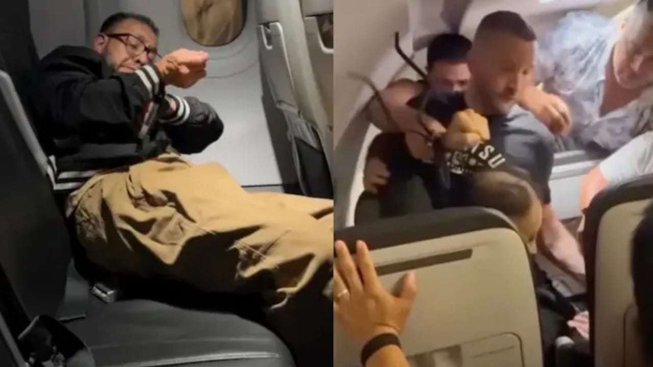 Emergencia en avión de Frontier Airlines