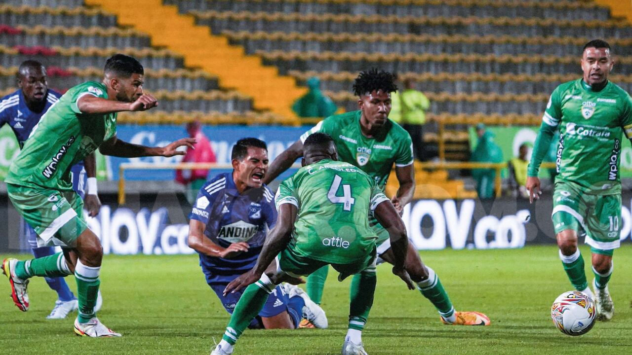 Millonarios perdió sus últimos dos juegos en el fútbol colombiano.