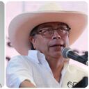 Paola Holguín y Gustavo Petro.