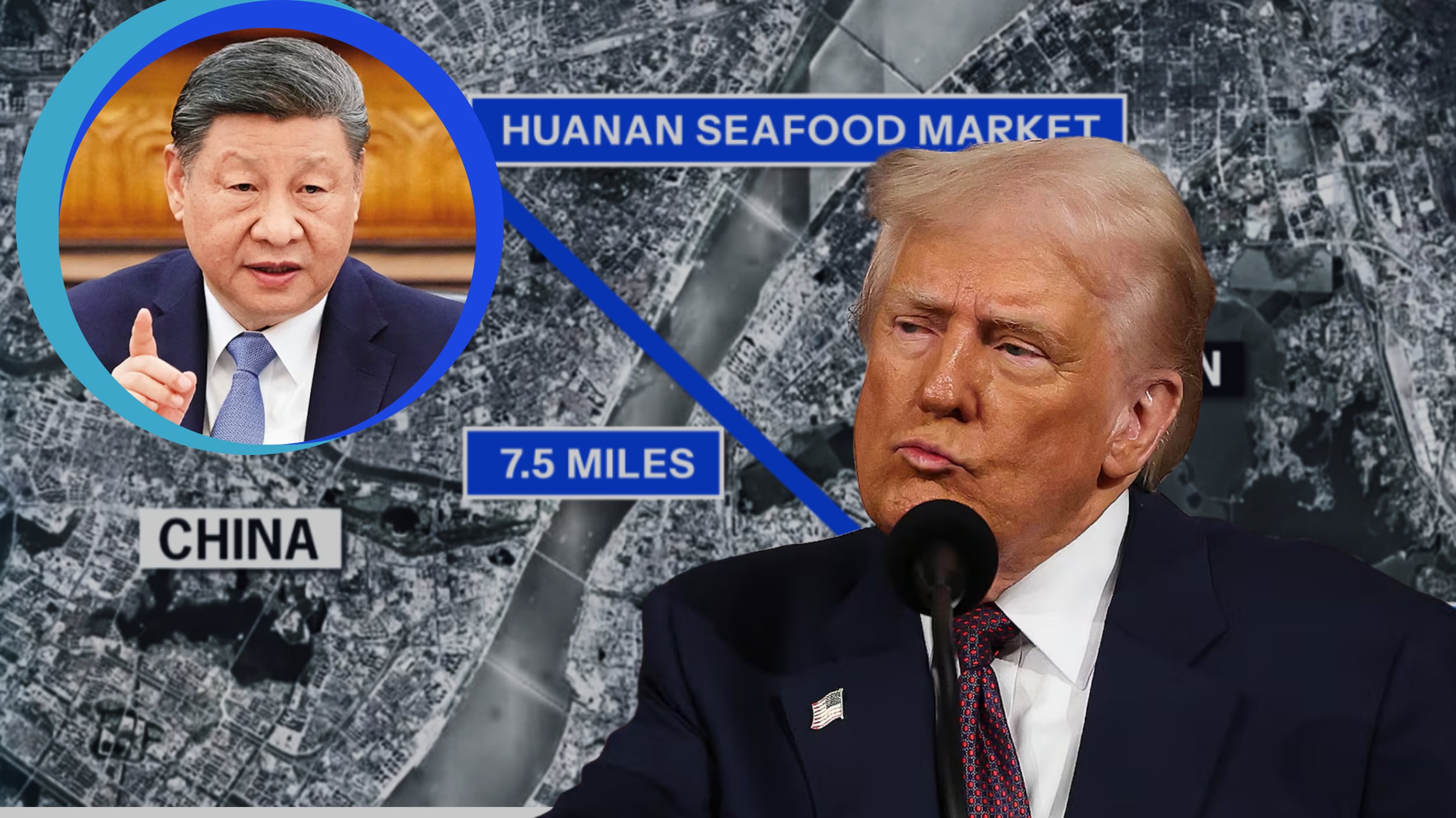 Trump cambia web sobre covid-19 en EE. UU. para culpar a China y atacar a Biden.