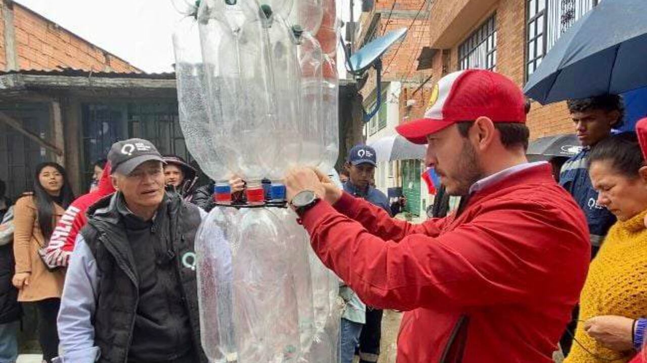 Con módulos de botellas PET, se hará la recolección de aguas lluvias en dos barrios de la localidad de Usaquén.