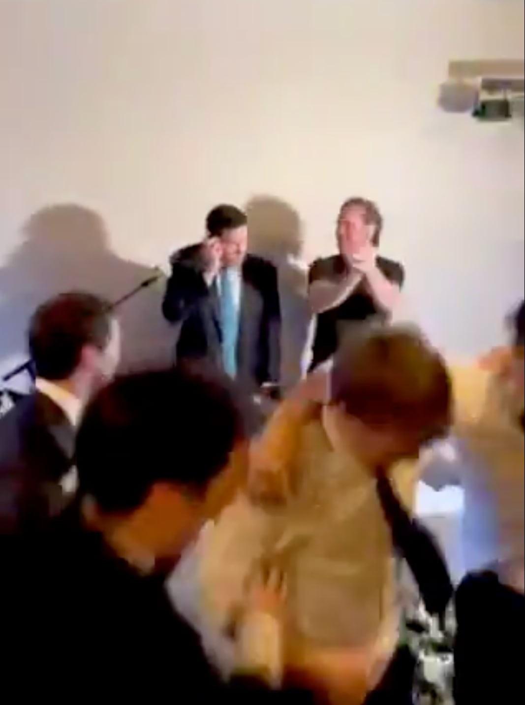 Marco Rubio, secretario de Estado de Estados Unidos, fue visto en una fiesta de matrimonio