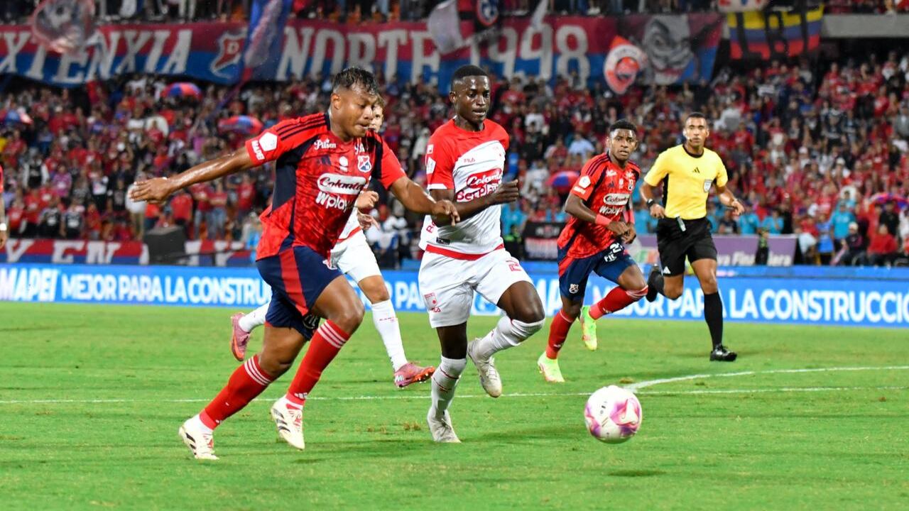 Medellín vs. Santa Fe por la fecha 14 de la Liga BetPlay 2025-ll.