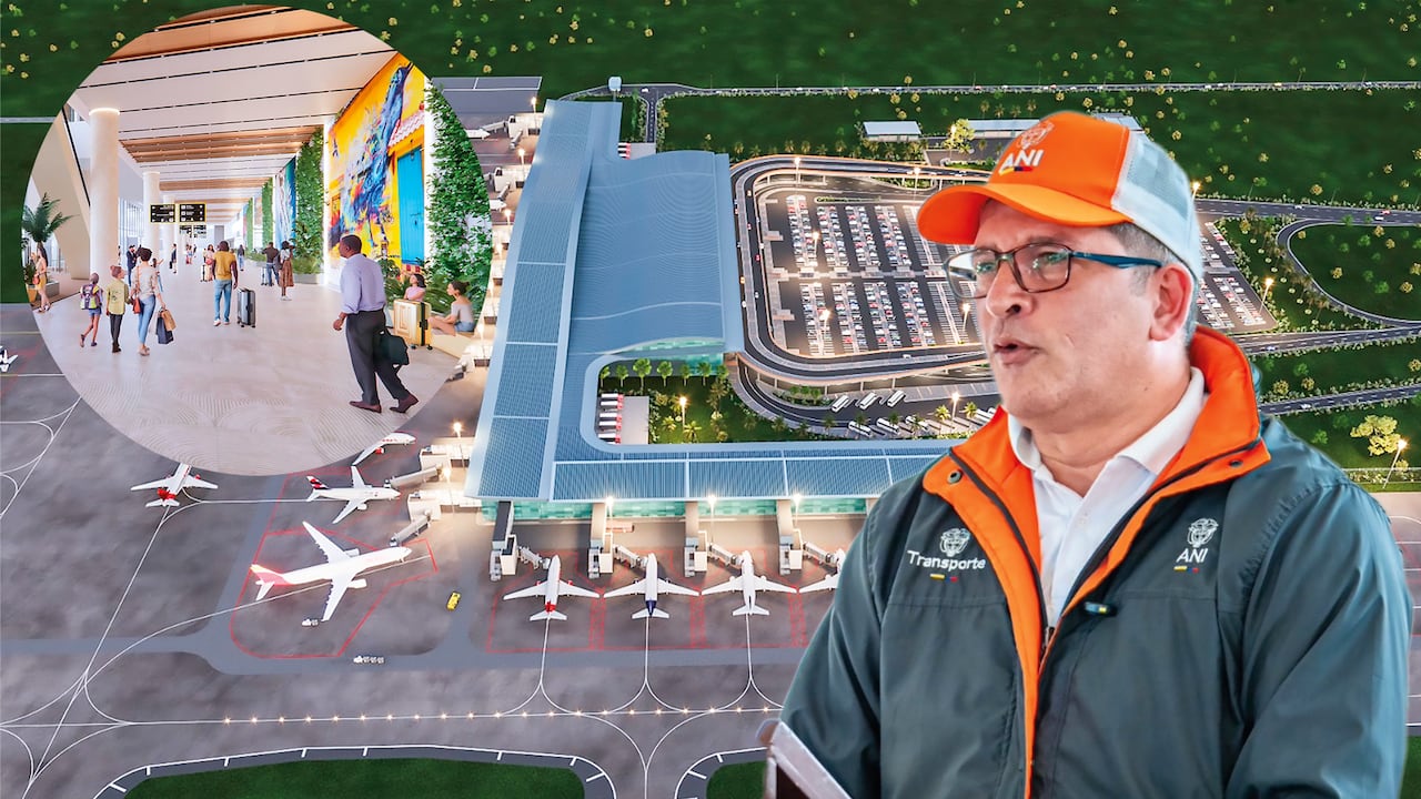 Óscar Torres, director de la ANI. El nuevo aeropuerto estaría ubicado entre la vía al Mar y la vía a la Cordialidad, en el corregimiento de Bayunca.