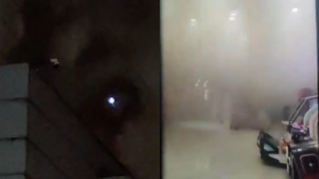 El incendio ocurrió en horas de la noche.