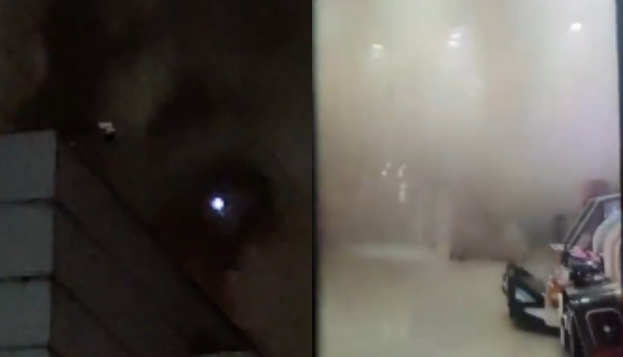 El incendio ocurrió en horas de la noche.