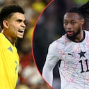 Luis Díaz y Antoine Semenyo, figuras de Colombia y Ghana, respectivamente, en el Mundial 2026