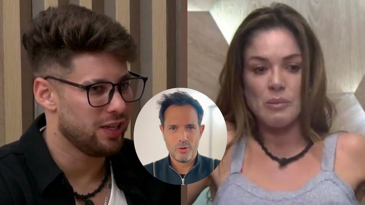 Miguel Melfi, Nataly Umaña y Alejandro Estrada