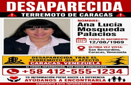 Su paradero sigue siendo desconocido.
