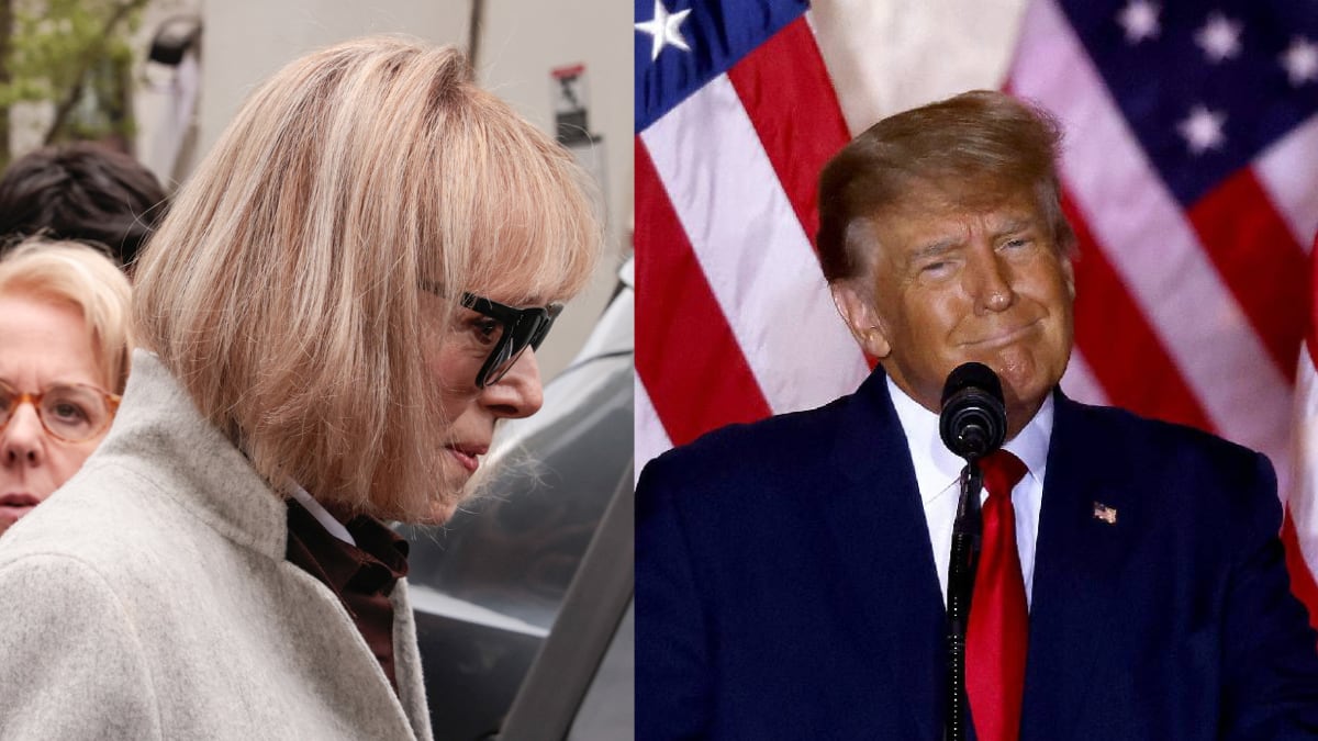 Jean Carroll asegura haber sido abusada sexualmente por Donald Trump. Foto: AFP.