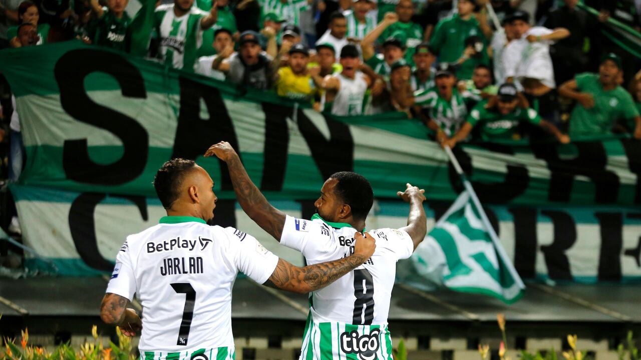 Atlético Nacional venció a Independiente Santa Fe y se convirtió en lider solitario de la Liga Colombiana.