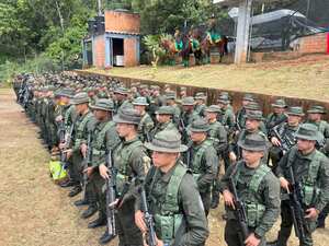 100 uniformados de la Policía de Carabineros llegan al Valle del Cauca a reforzar la seguridad para la COP16.