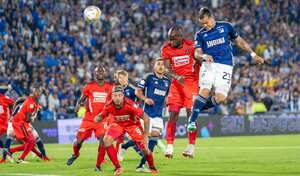 Leonardo Castro dio el gol del triunfo a Millonarios ante América