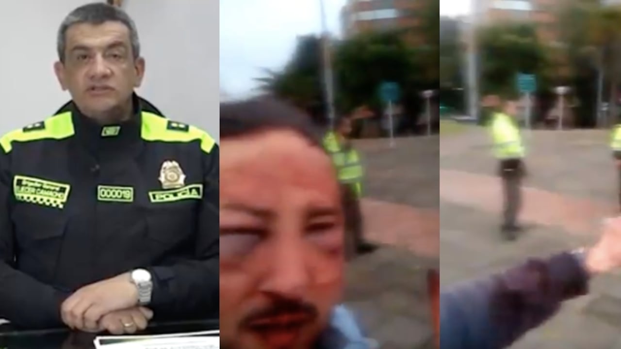 Hombre herido en Bogotá