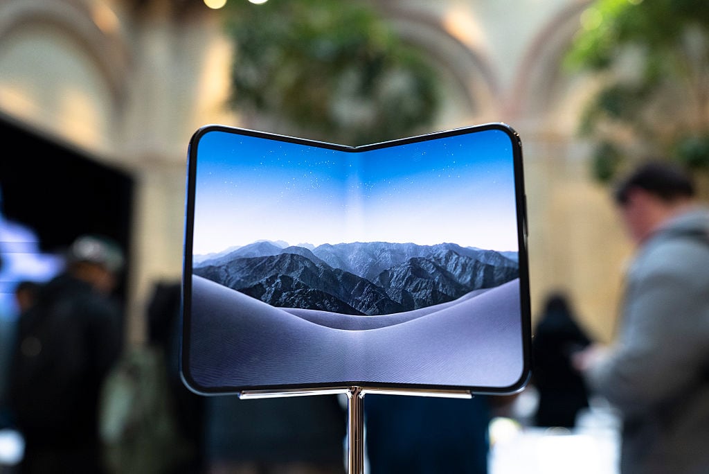 El comportamiento de la pantalla del iPhone Duo quedó registrado en un video publicado por un usuario.