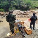 Fueron intervenidas tres unidades de producción minera donde se extraía oro en diferentes modalidades