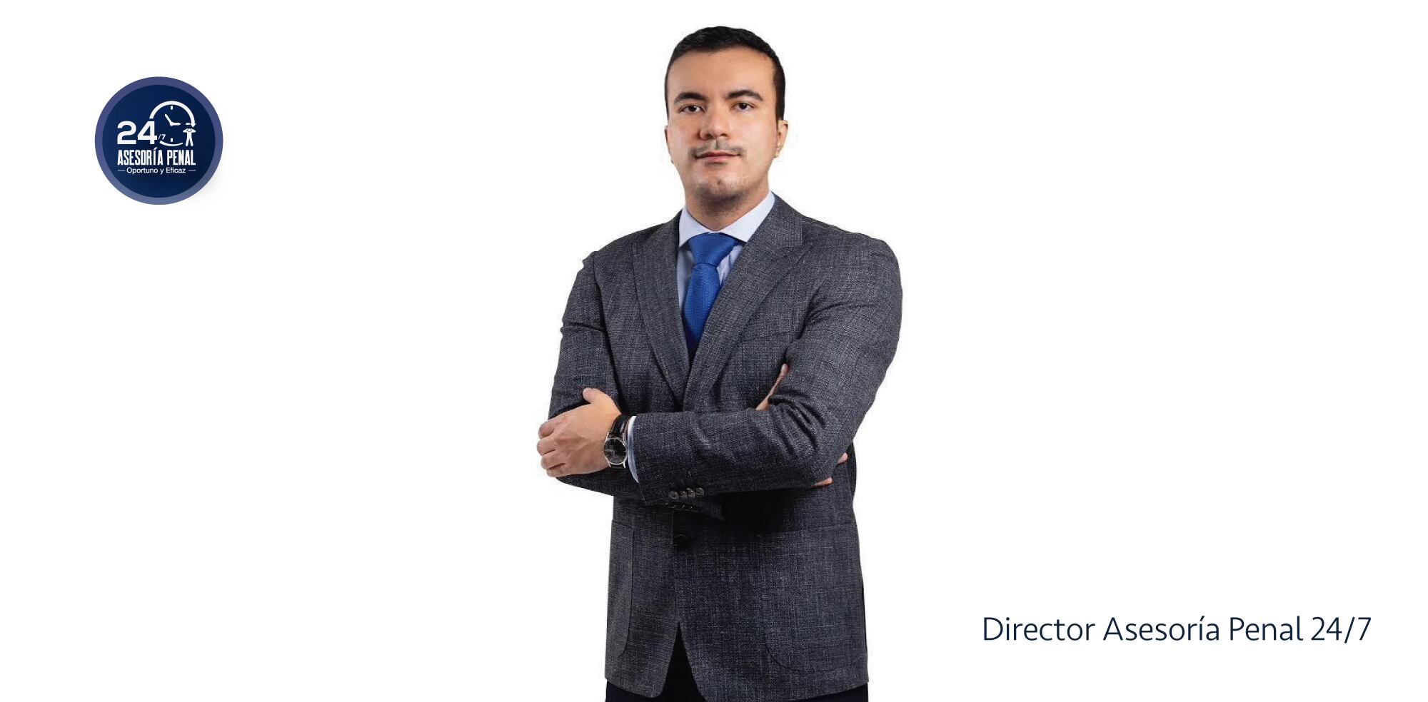 Andrés Felipe Martínez Moya, director de Asesoría Penal 24/7.