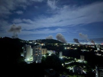 Bombardeos sobre Caracas.