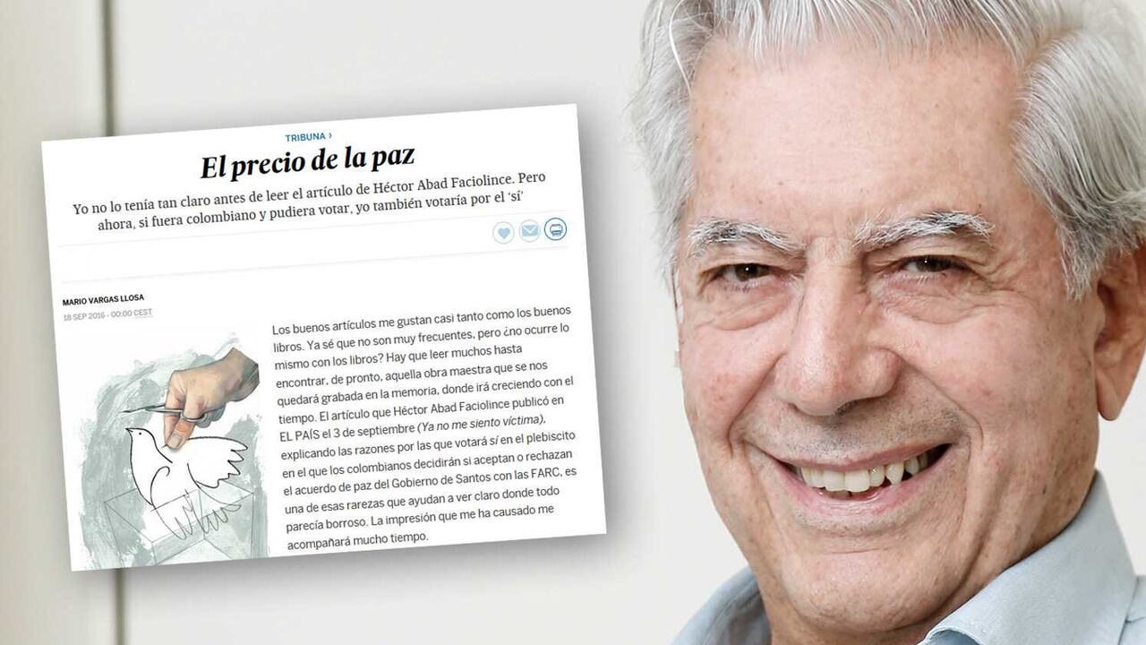 "Me han convencido", confiesa el premio Nobel.