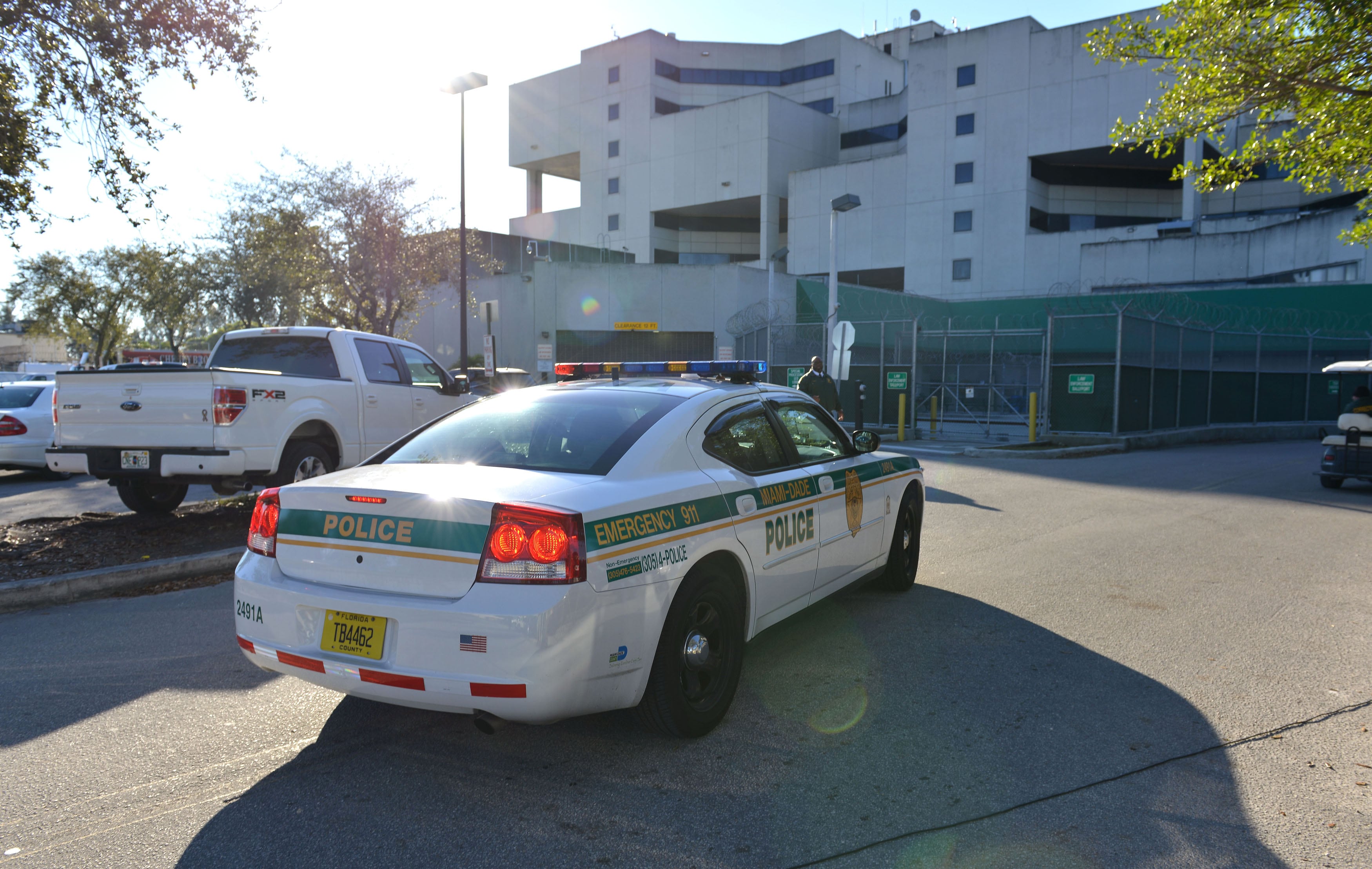 Vista general del Centro Correccional Turner Guilford-Knight en Miami donde fue conducido Ramón Jesurún