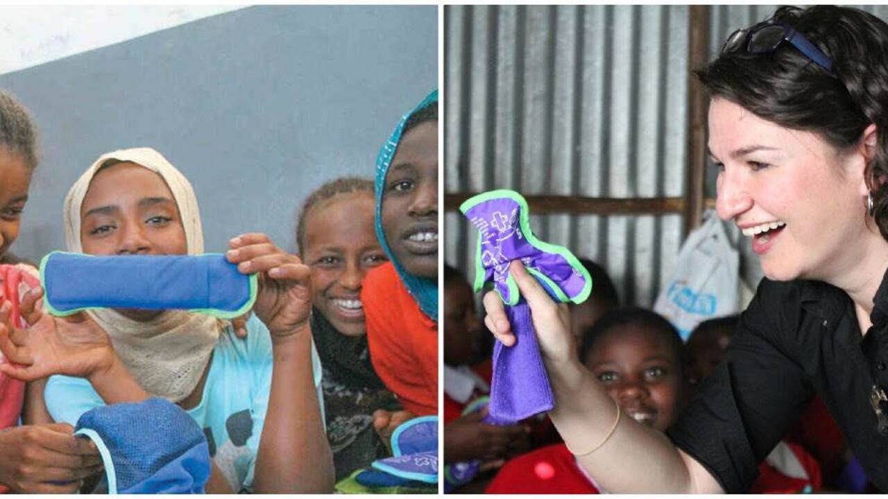 La Revolución de las Toallas Sanitarias / Foto:@begirl.org