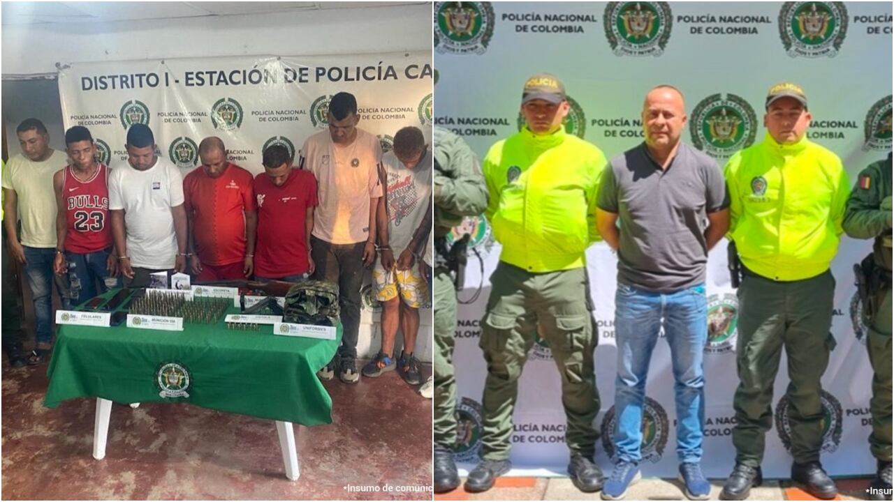 Captura de alias Manuel, cabecilla en Bolívar, y alias Ministra, líder en los Llanos.