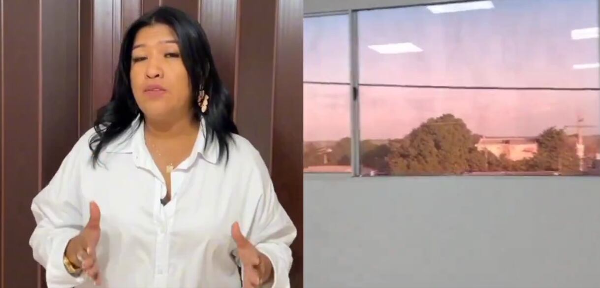 Yenis Orozco, nueva alcaldesa de Malambo, denunció que le desmantelaron la sede de gobierno.